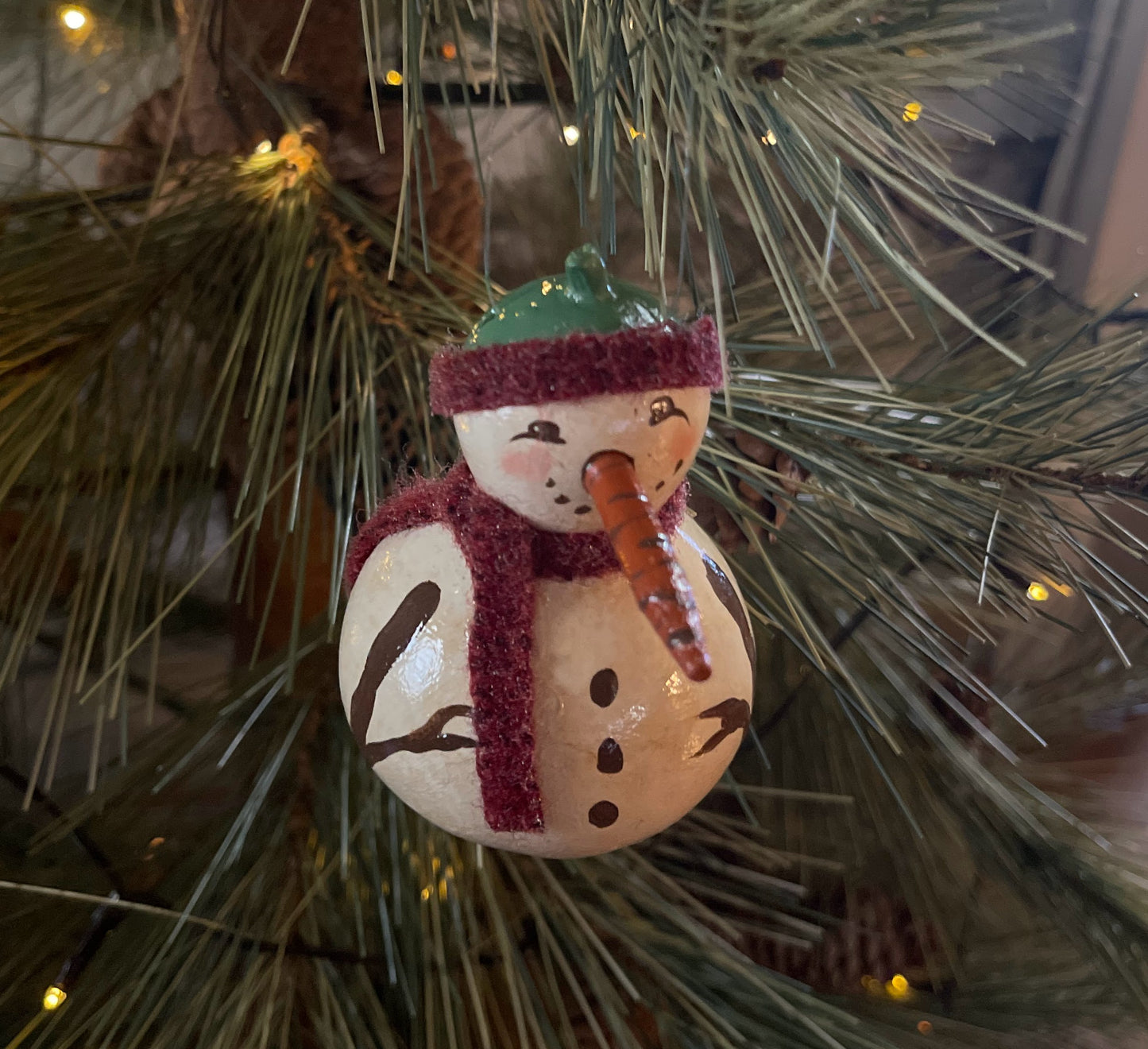 Soggy Bottom Snowman Ornament (Lg. 6" Box)