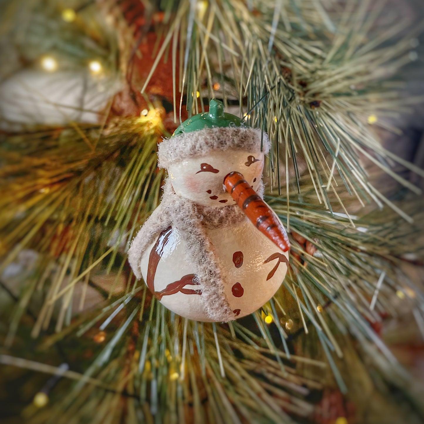 Soggy Bottom Snowman Ornament (Lg. 6" Box)