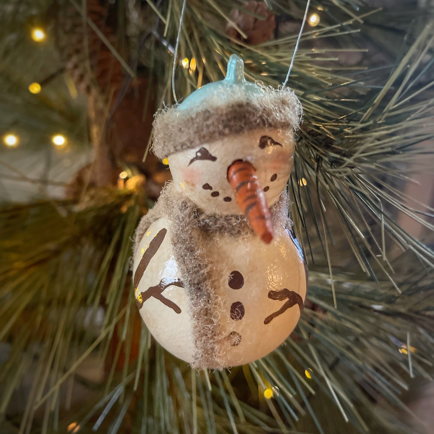 Soggy Bottom Snowman Ornament (Lg. 6" Box)