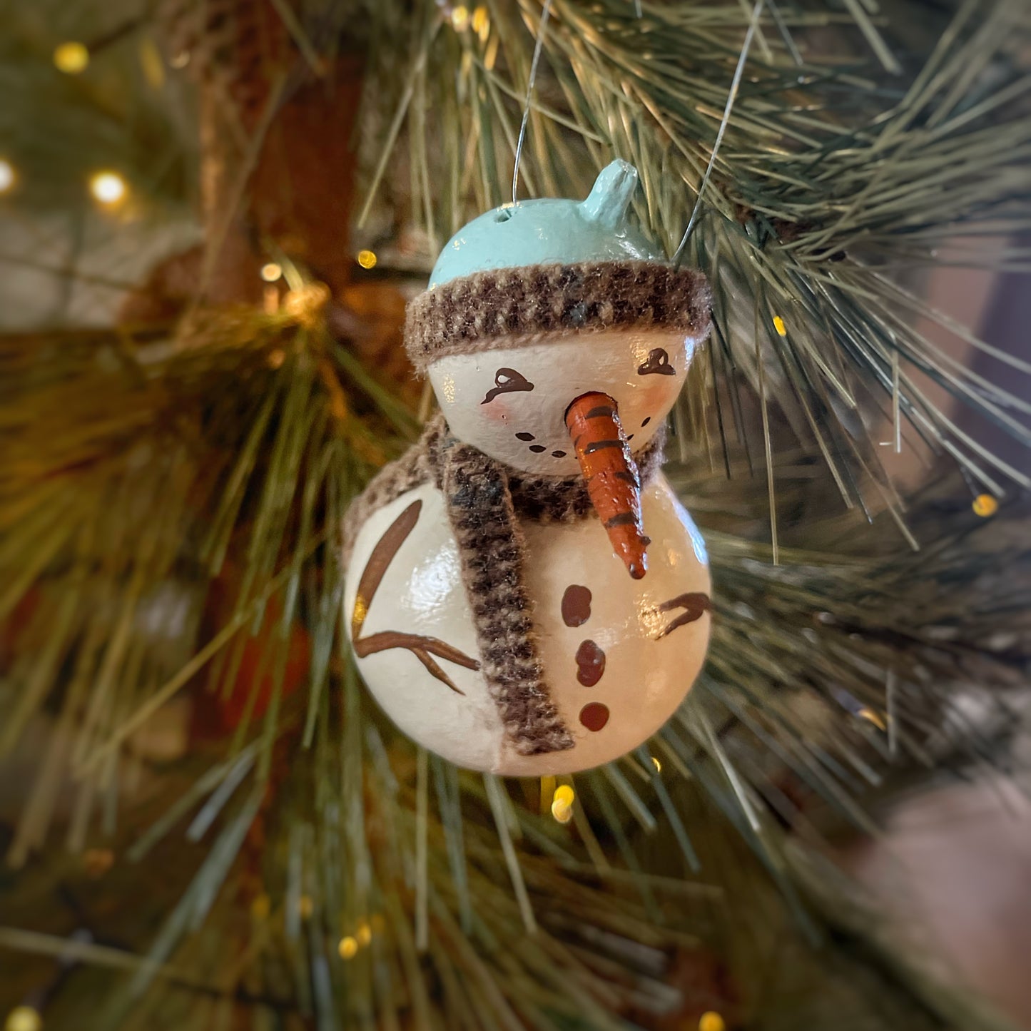 Soggy Bottom Snowman Ornament (Lg. 6" Box)