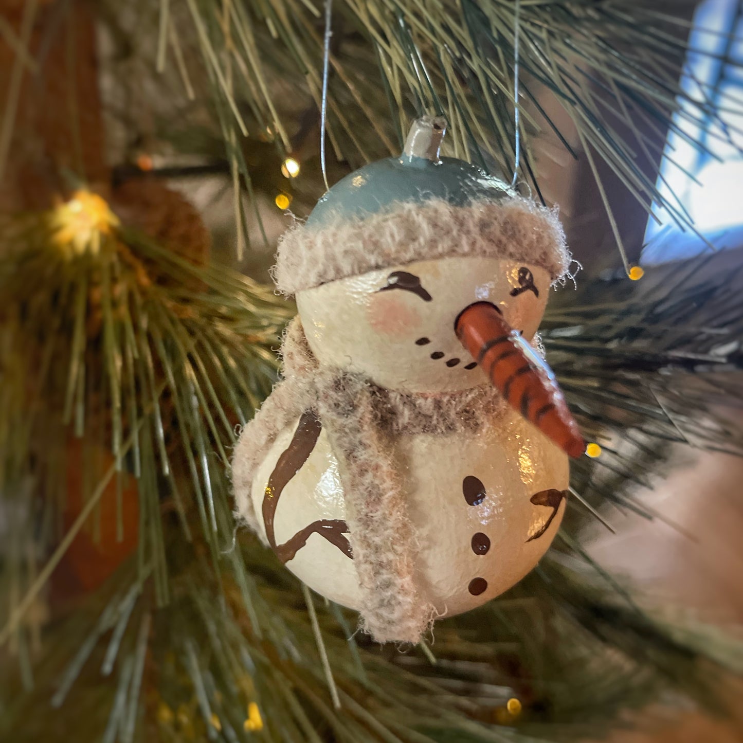 Soggy Bottom Snowman Ornament (Lg. 6" Box)