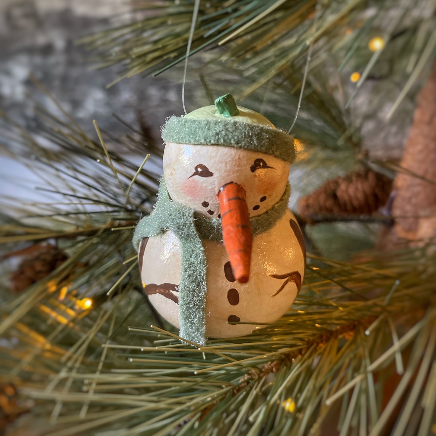 Soggy Bottom Snowman Ornament (Lg. 6" Box)