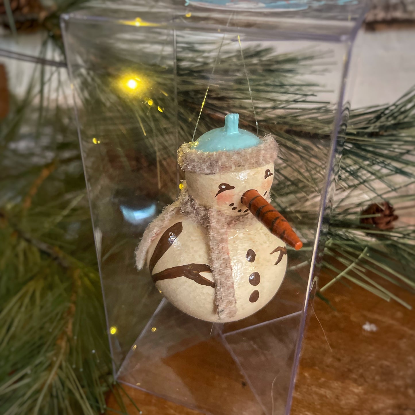Soggy Bottom Snowman Ornament (Lg. 6" Box)