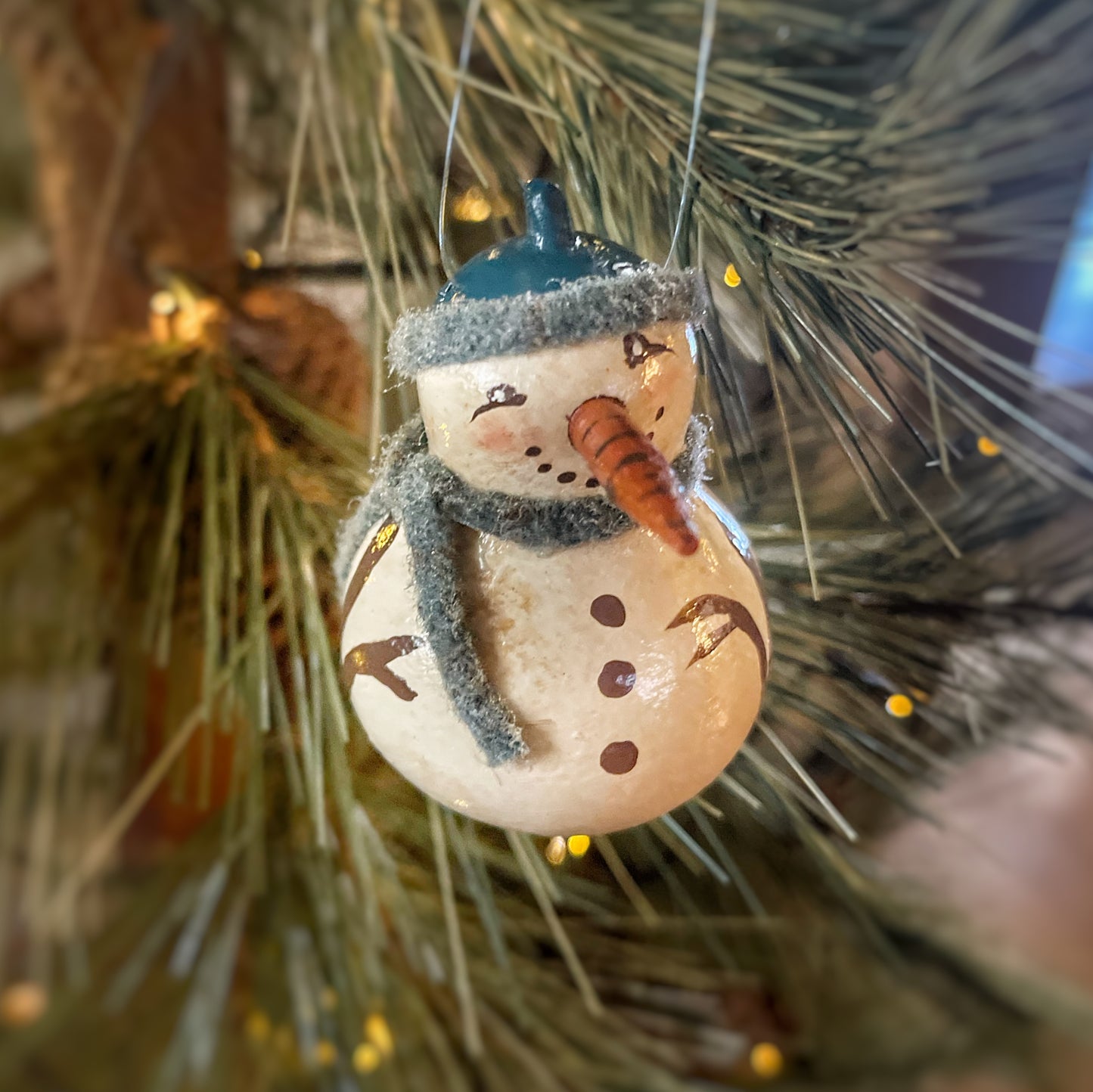 Soggy Bottom Snowman Ornament (Lg. 6" Box)