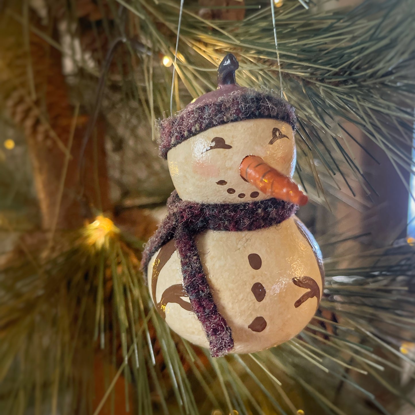 Soggy Bottom Snowman Ornament (Lg. 6" Box)