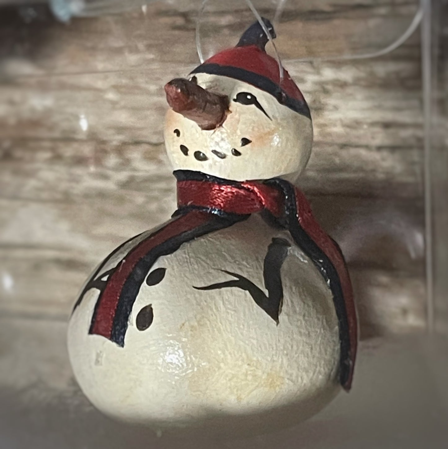 Soggy Bottom Snowman Ornament (Small 3" Box)