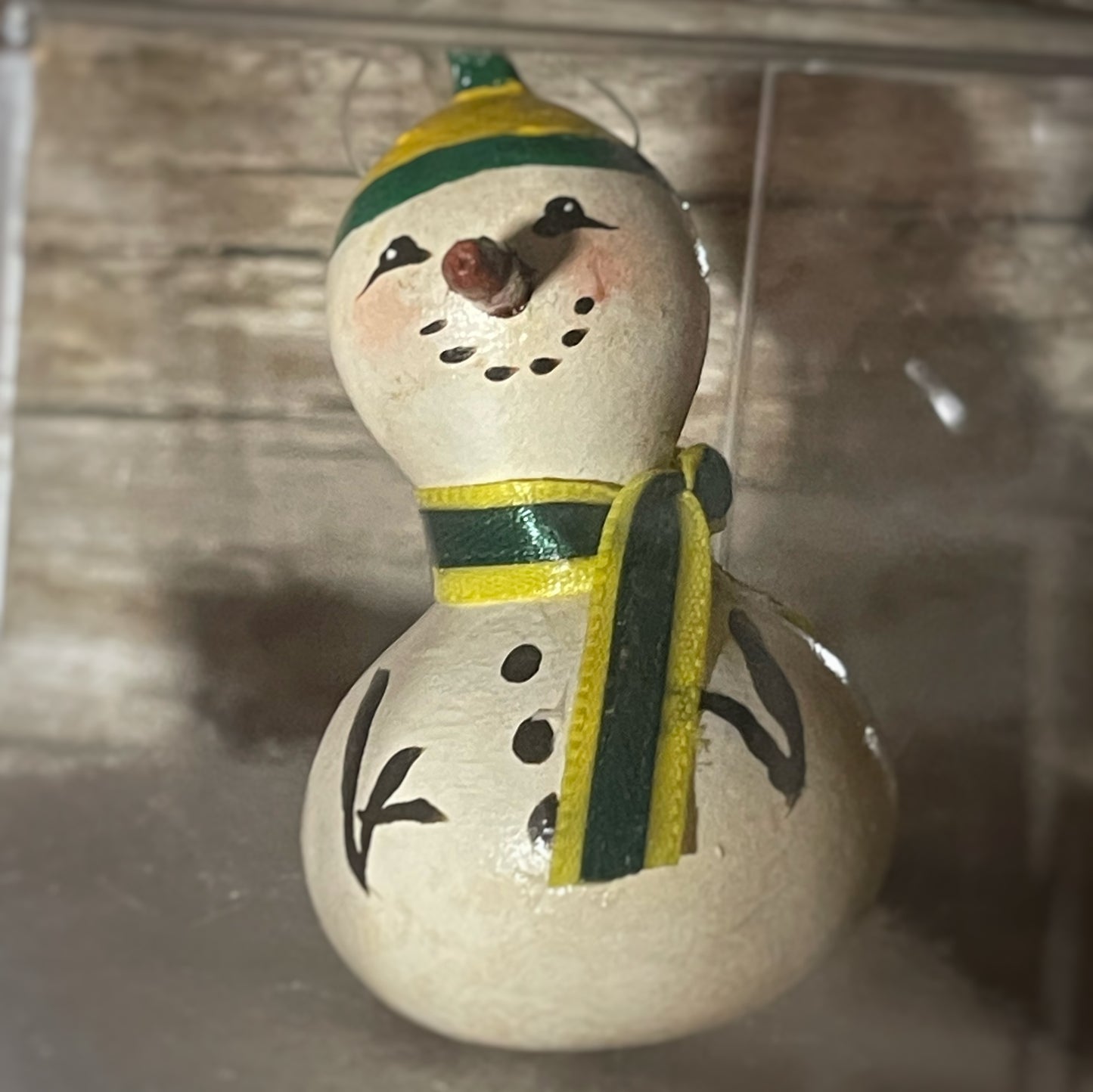 Soggy Bottom Snowman Ornament (Small 3" Box)